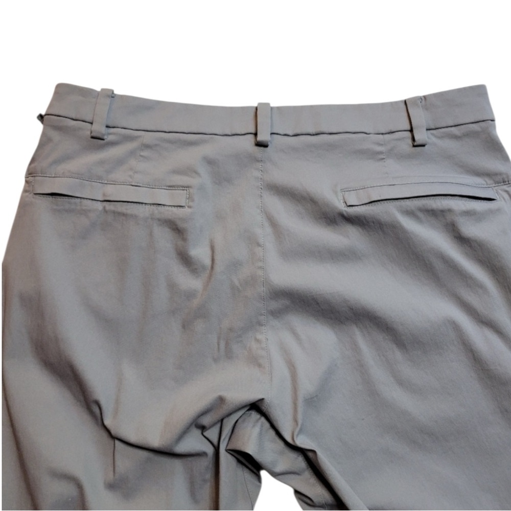 LULULEMON Men's Commission Pants in Siler Drop (Gray) Size 34 - Picture 11 of 12